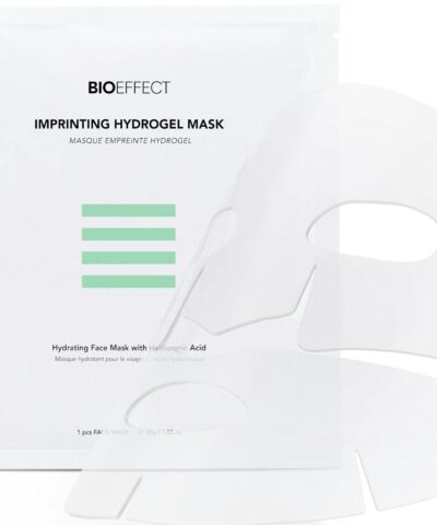 BIOEFFECT Imprinting Hydrogel Mask 1 vnt. pakelis ir dviejų dalių hidrogelio kaukė