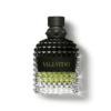 Valentino Uomo Born In Roma Green Stravaganza Eau de Toilette 100 ml žalias rombuotas buteliukas