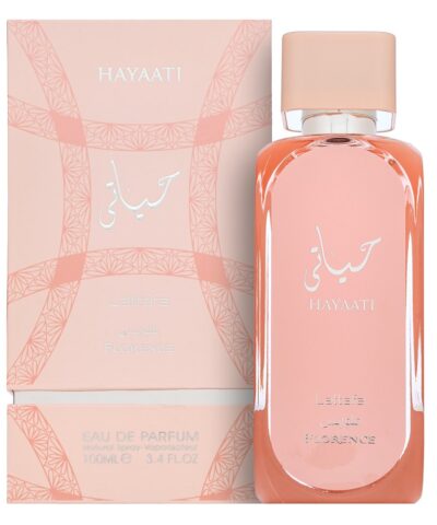 Lattafa Hayaati Florence EDP 100 ml buteliukas su dėžute