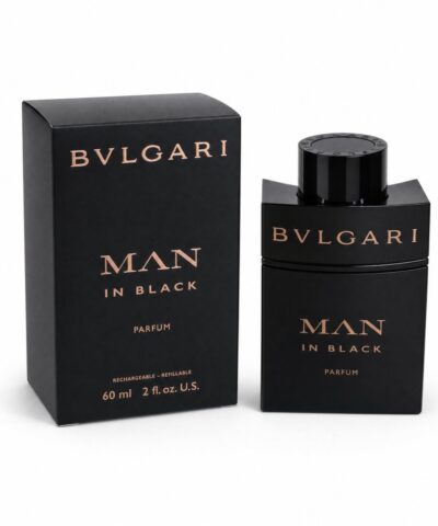 Bvlgari Man In Black Parfum 60 ml Refillable su originalia dėžute