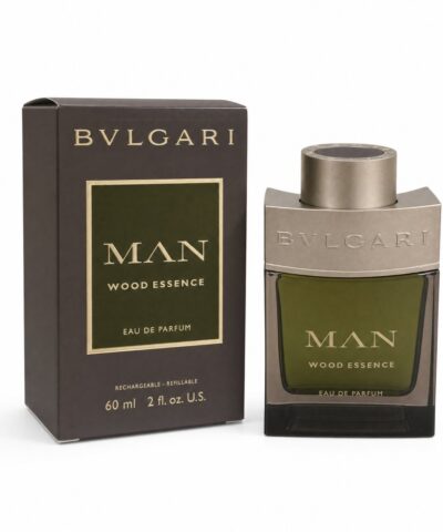 Bvlgari Man Wood Essence EDP 60 ml Refillable su originalia dėžute