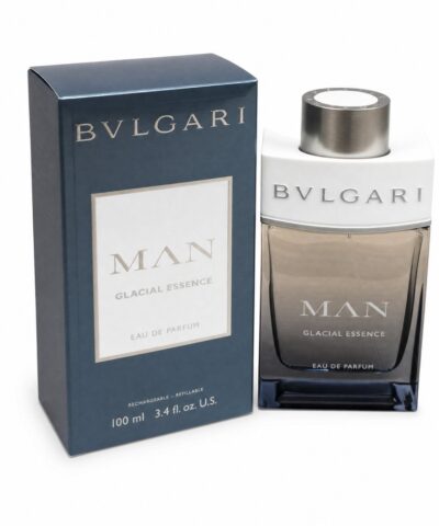 Bvlgari Man Glacial Essence EDP 100 ml Refillable su originalia dėžute