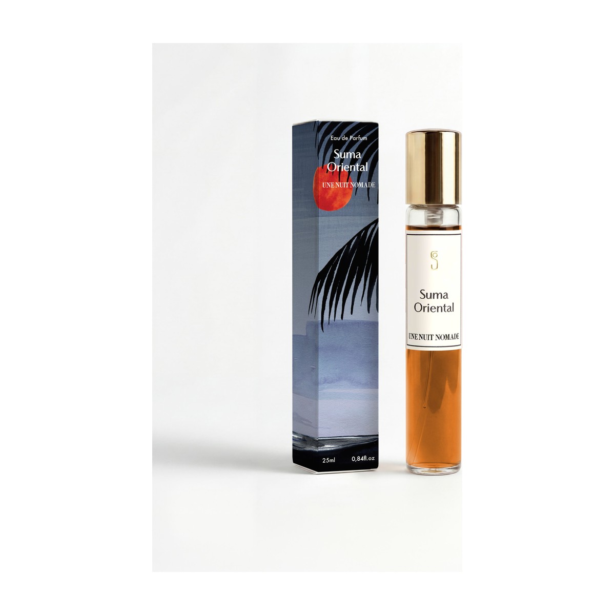 Une Nuit Nomade Suma Oriental Eau de Parfum 25 ml — kelioninis purkštukas su dėžute
