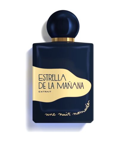 Une Nuit Nomade Estrella De La Mañana Extrait de Parfum 100 ml tamsiai mėlynas buteliukas su auksine juostele