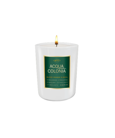 4711 Acqua Colonia Blood Orange & Basil Duo Set Eau de Cologne 100ml + Kerze 72g Set 1 pcs