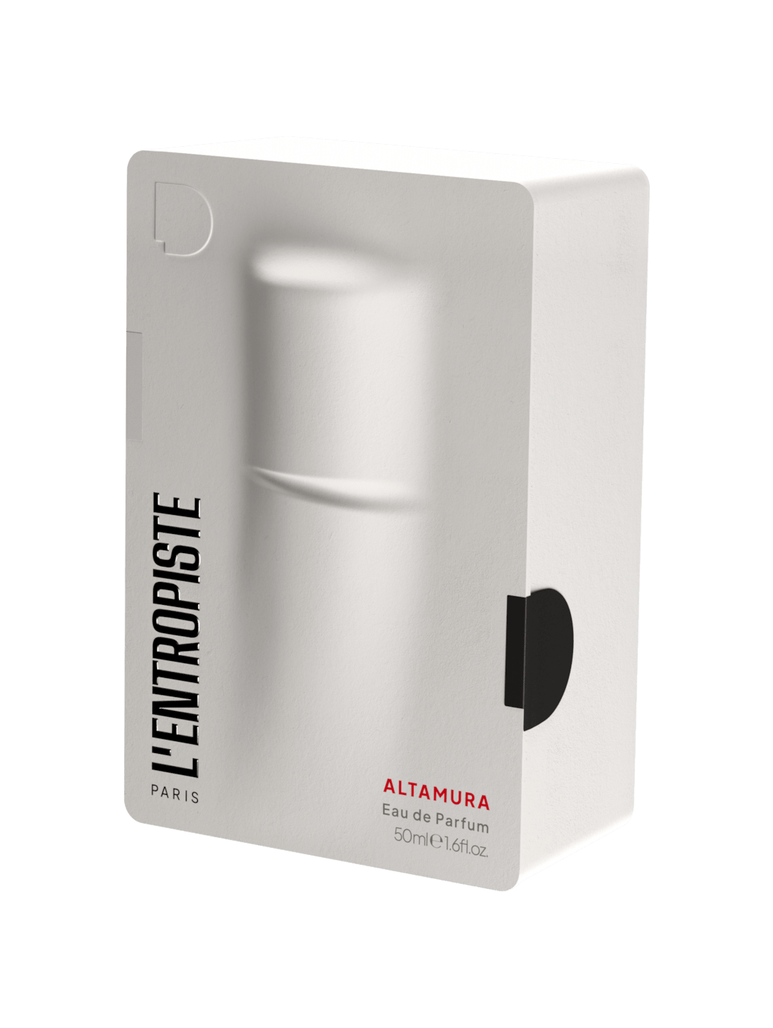 L'Entropiste Altamura EDP 50 ml balta popieriaus masės pakuotė