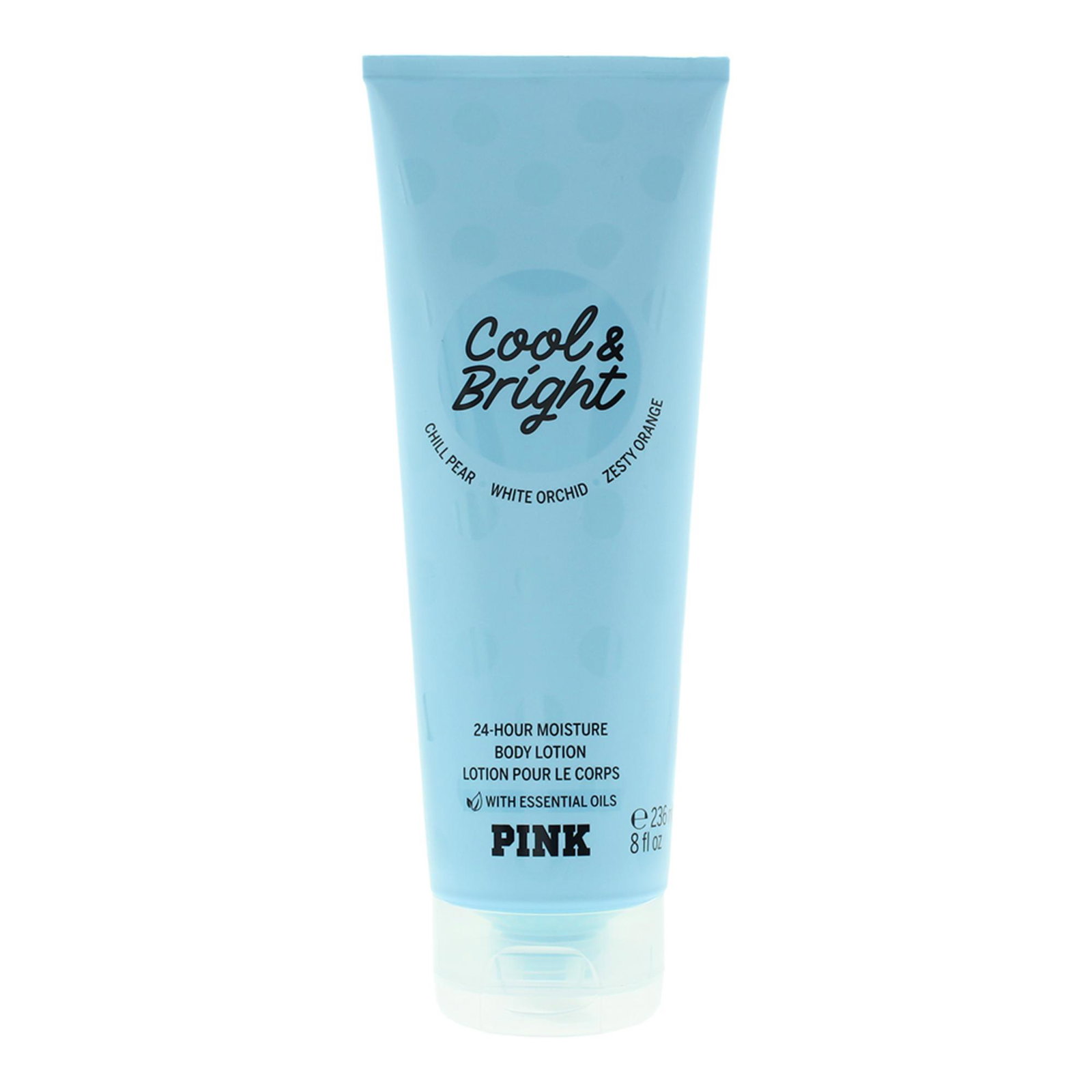 Victoria's Secret, Pink Cool & Bright, Drėkinantis, Kūno losjonas, 236 ml kvepalų buteliukas