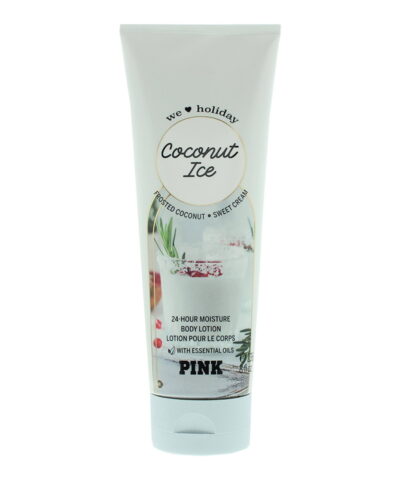 Victoria's Secret, Coconut Ice, Drėkinamasis, Kūno losjonas, 236 ml kvepalų buteliukas