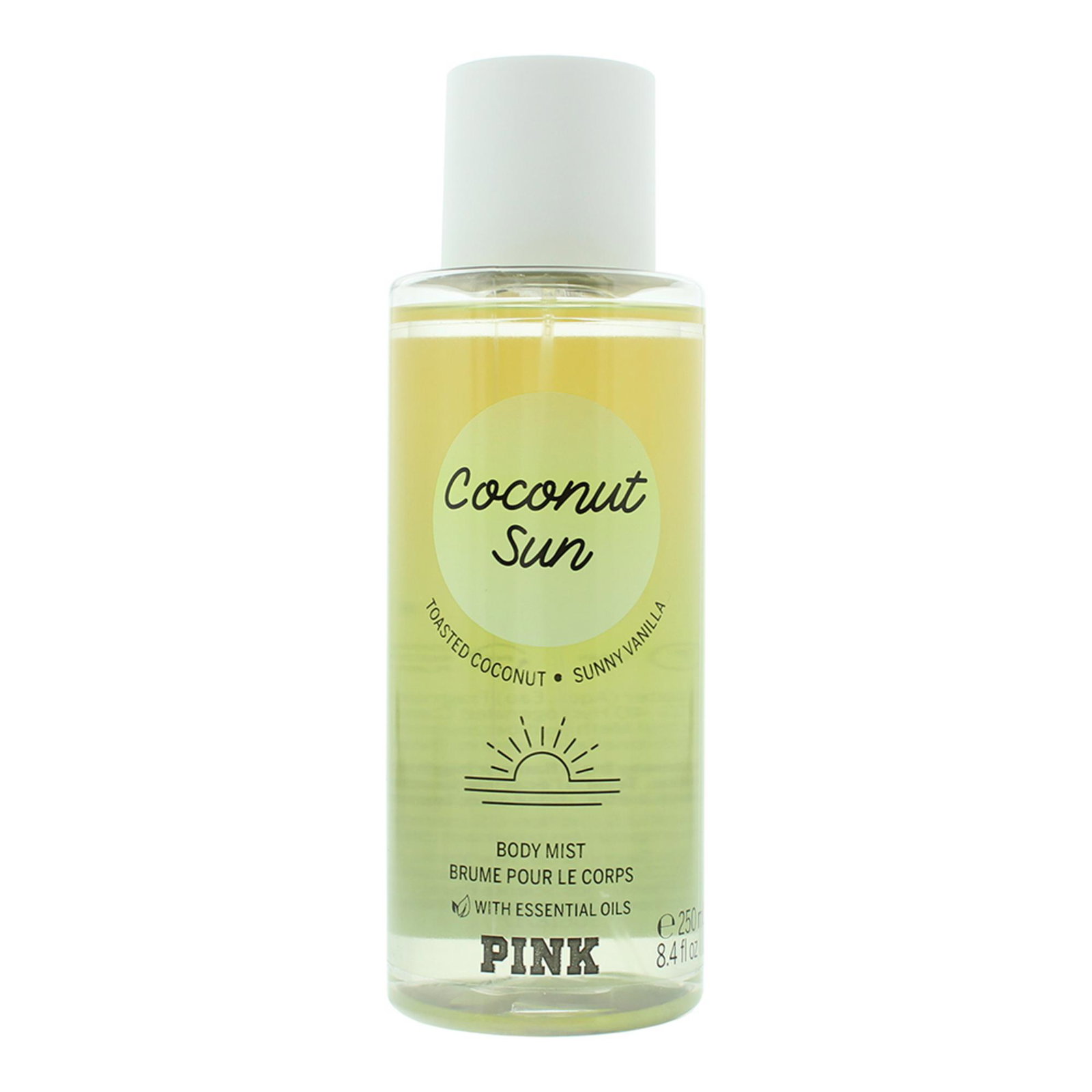 Victoria's Secret, Pink Coconut Sun, Kvapusis purškiklis, Moterims, 250 ml kūno dulksna