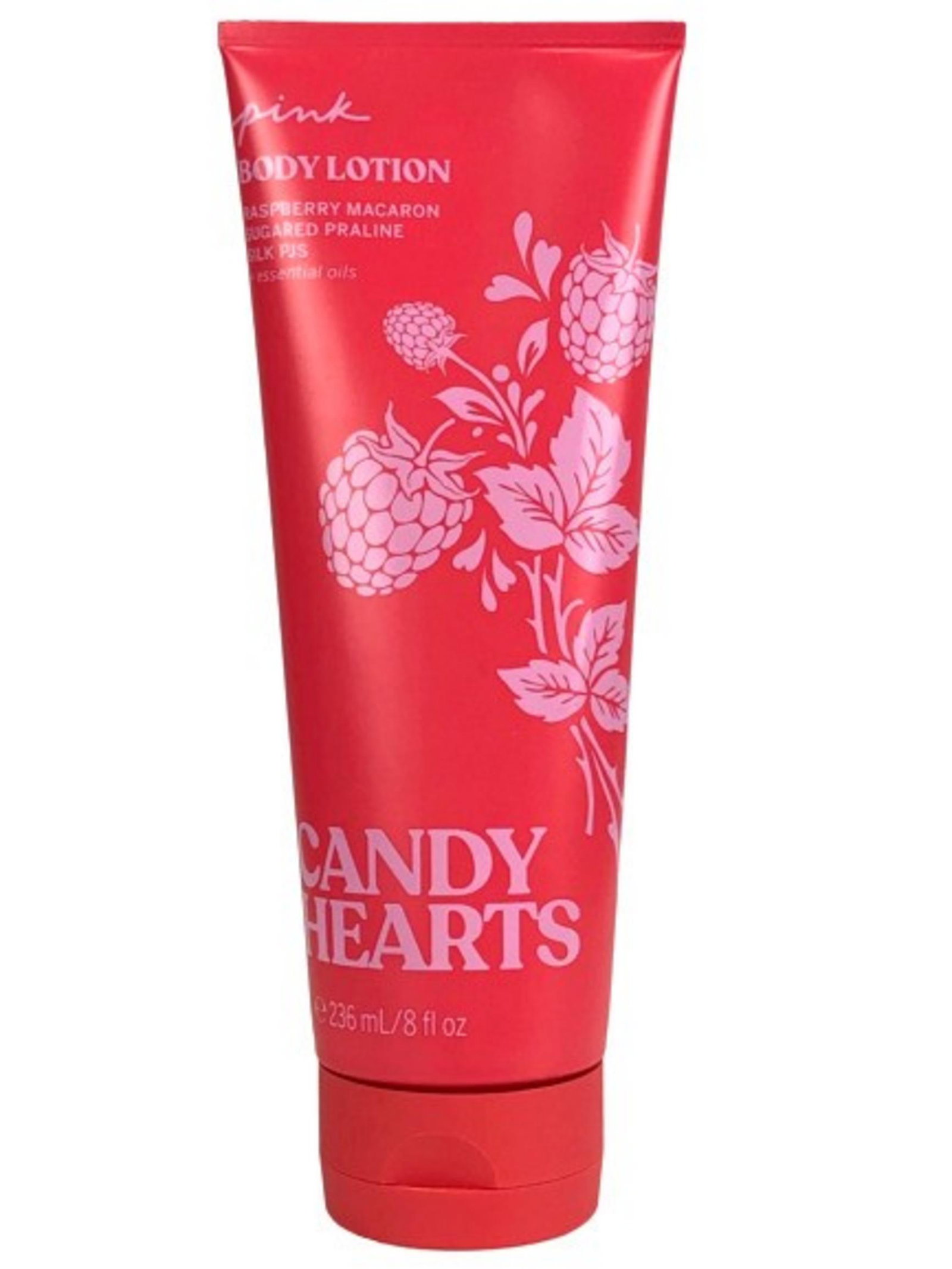 Victoria's Secret, Candy Hearts, Drėkinamasis, Kūno losjonas, 250 ml kvepalų buteliukas
