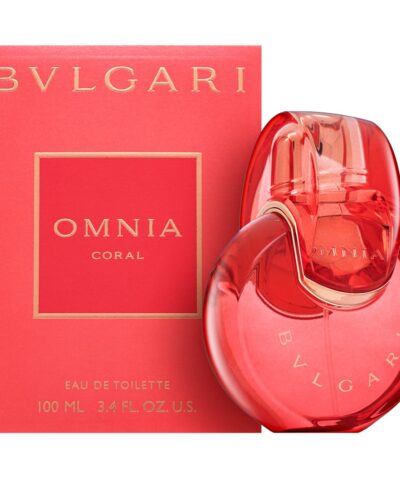 Bvlgari Omnia Coral EDT 100 ml buteliukas su dėžute