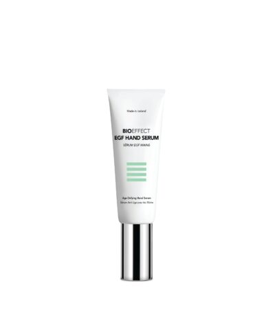 BIOEFFECT EGF Hand Serum 40 ml balta tūbelė su sidabriniu kamšteliu