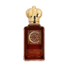 Clive Christian C Woody Leather Eau de Parfum 50 ml, gintaro rudo stiklo buteliukas su auksine raide C
