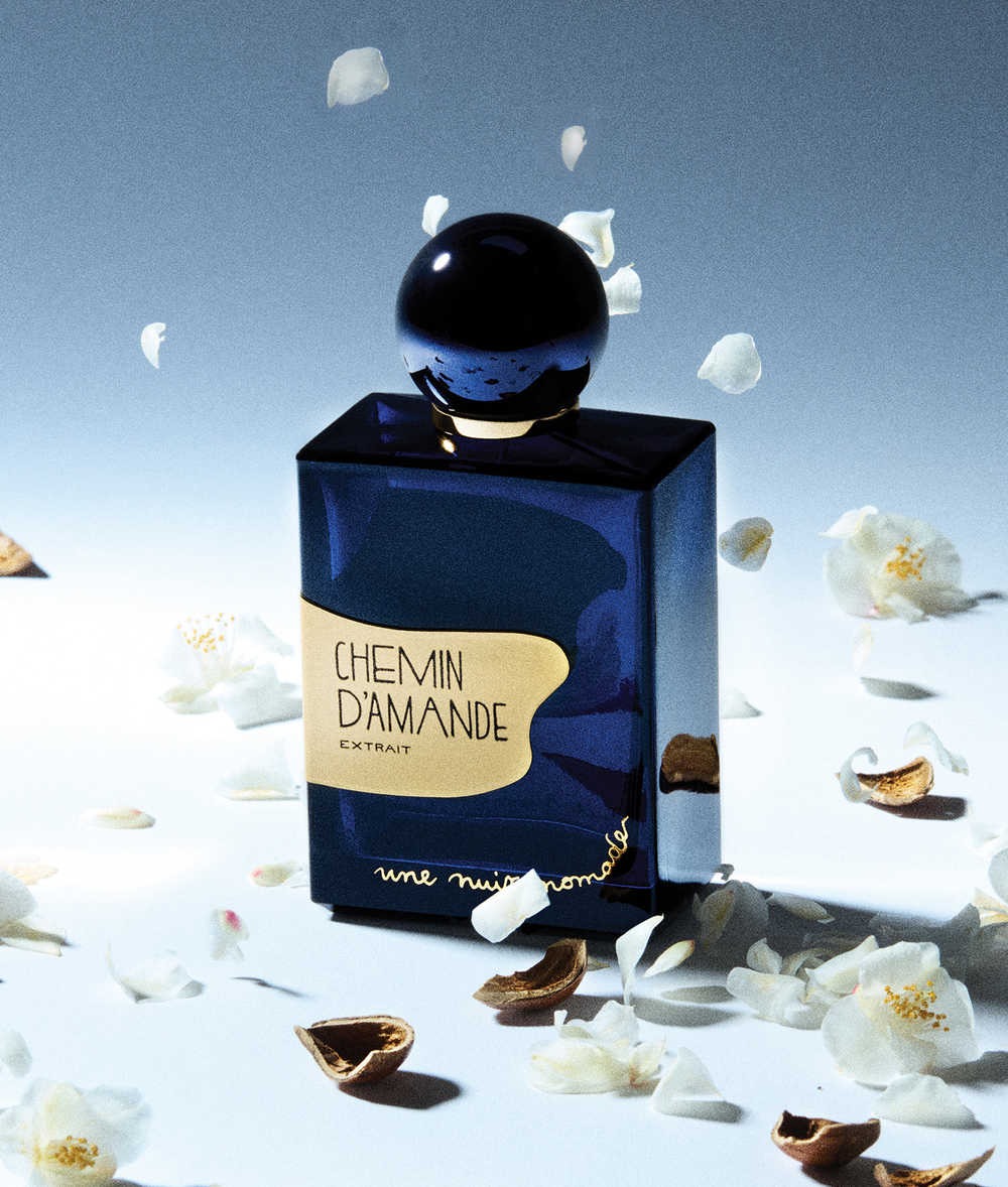 Une Nuit Nomade Chemin d'Amande Extrait de Parfum 100 ml — kvepalų buteliukas