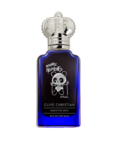 Clive Christian Strange Heavens Out Of The Blue Extrait de Parfum 50 ml mėlynas buteliukas su sidabrine karūna