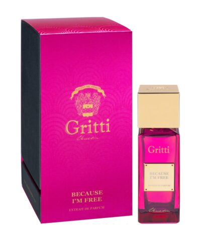 Gritti Because I'm Free Extrait de Parfum 100 ml buteliukas su dezute
