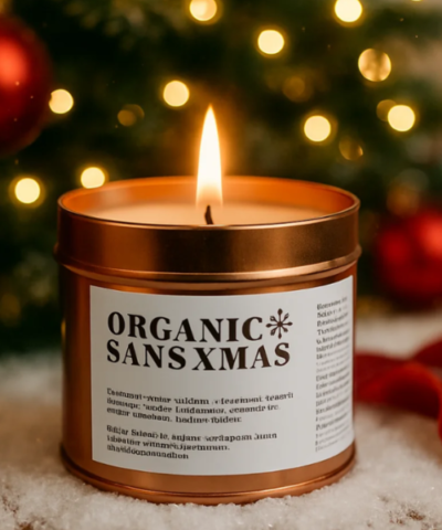 ORGANIC SANS XMAS kvepianti žvakė