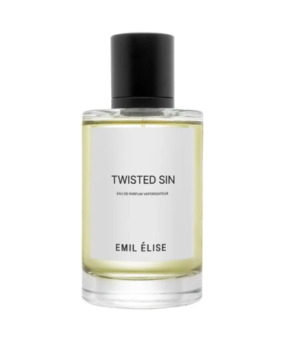Emil Élise Twisted Sin Eau de Parfum 100 ml skaidrus buteliukas juodu dangteliu