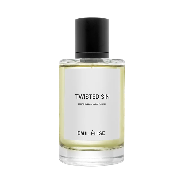Emil Élise Twisted Sin Eau de Parfum 100 ml skaidrus buteliukas juodu dangteliu