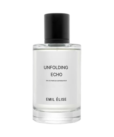 Emil Élise Unfolding Echo Eau de Parfum 100 ml skaidrus buteliukas juodu dangteliu