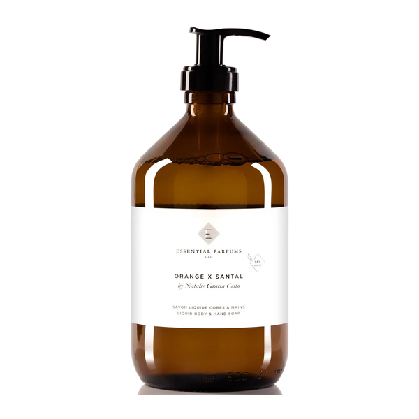 Essential Parfums ORANGE X SANTAL by Natalie Gracia Cetto Liquid Soap 500 ml