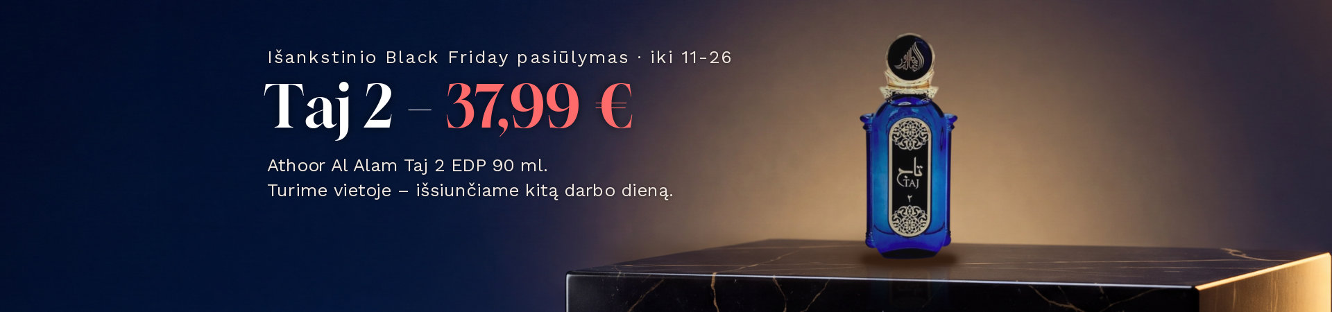 Athoor Al Alam Taj 2 – 37,99 € iki 11-26