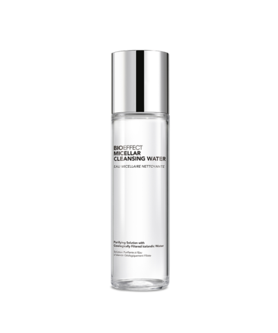 BIOEFFECT Micellar Cleansing Water 200 ml buteliukas baltame fone
