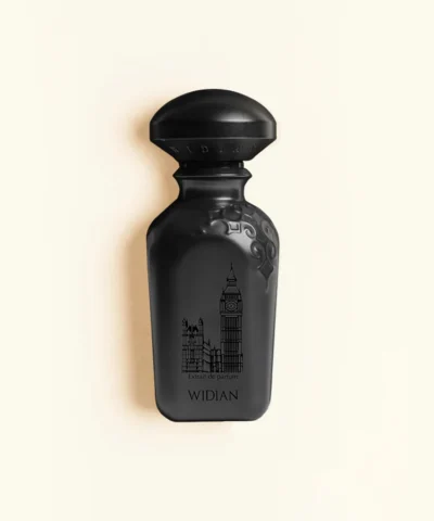 Widian London Black Edition Extrait de Parfum 50 ml juodas buteliukas su Big Beno siluetu