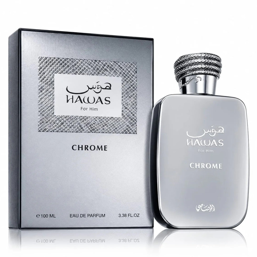 Rasasi Hawas Chrome EDP 100 ml buteliukas su dėžute