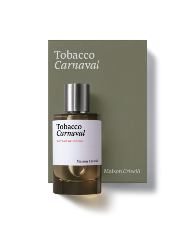 Maison Crivelli Tobacco Carnaval Extrait de Parfum 100 ml buteliukas su pakuote