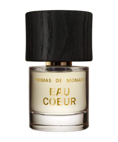Thomas de Monaco Eau Coeur Extrait 50 ml flakonas su juodu mediniu kamšteliu