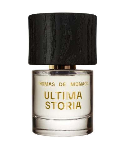 Thomas de Monaco Ultima Storia Extrait 50 ml flakonas su juodu mediniu kamšteliu
