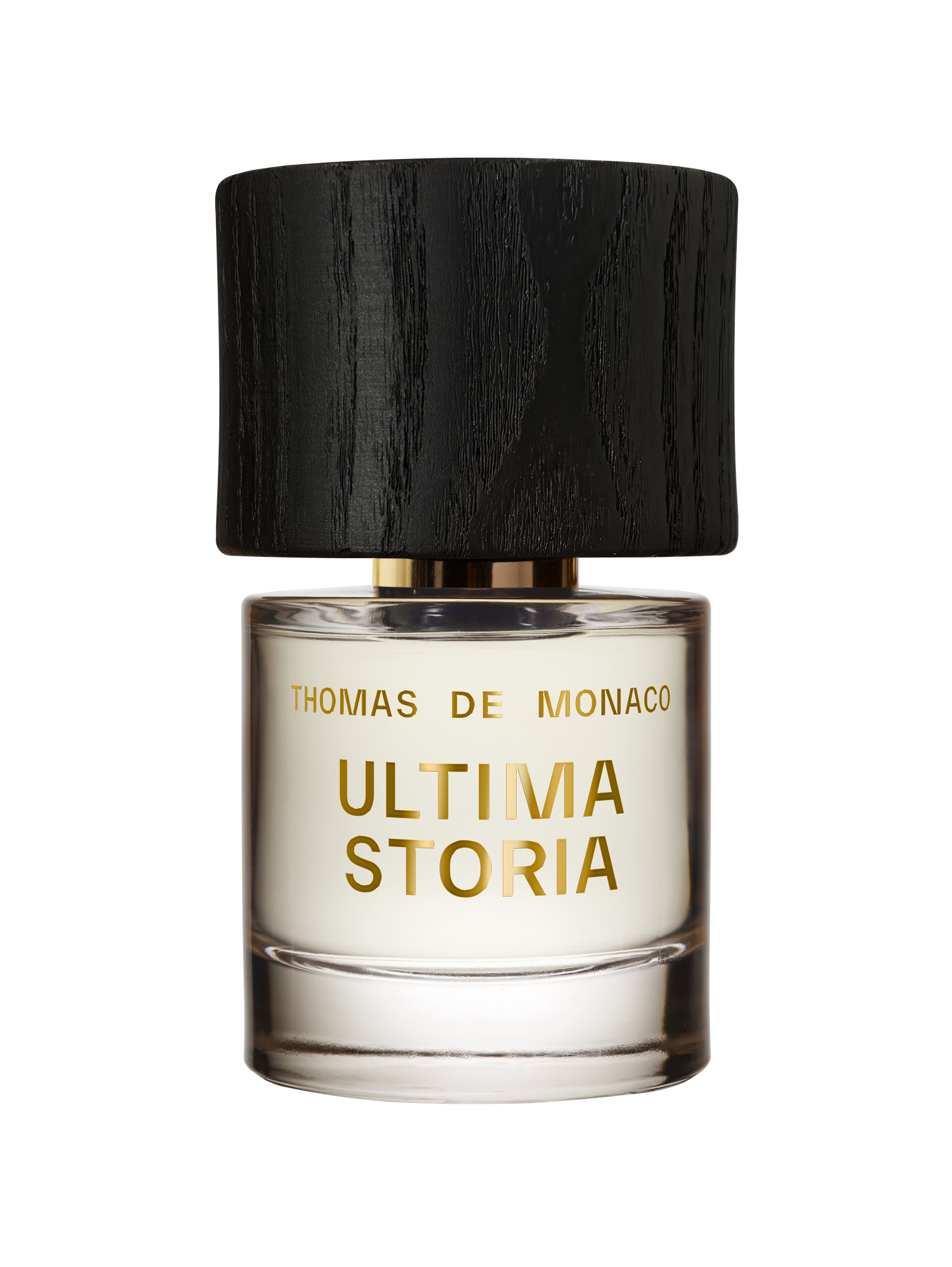 Thomas de Monaco Ultima Storia Extrait 50 ml flakonas su juodu mediniu kamšteliu