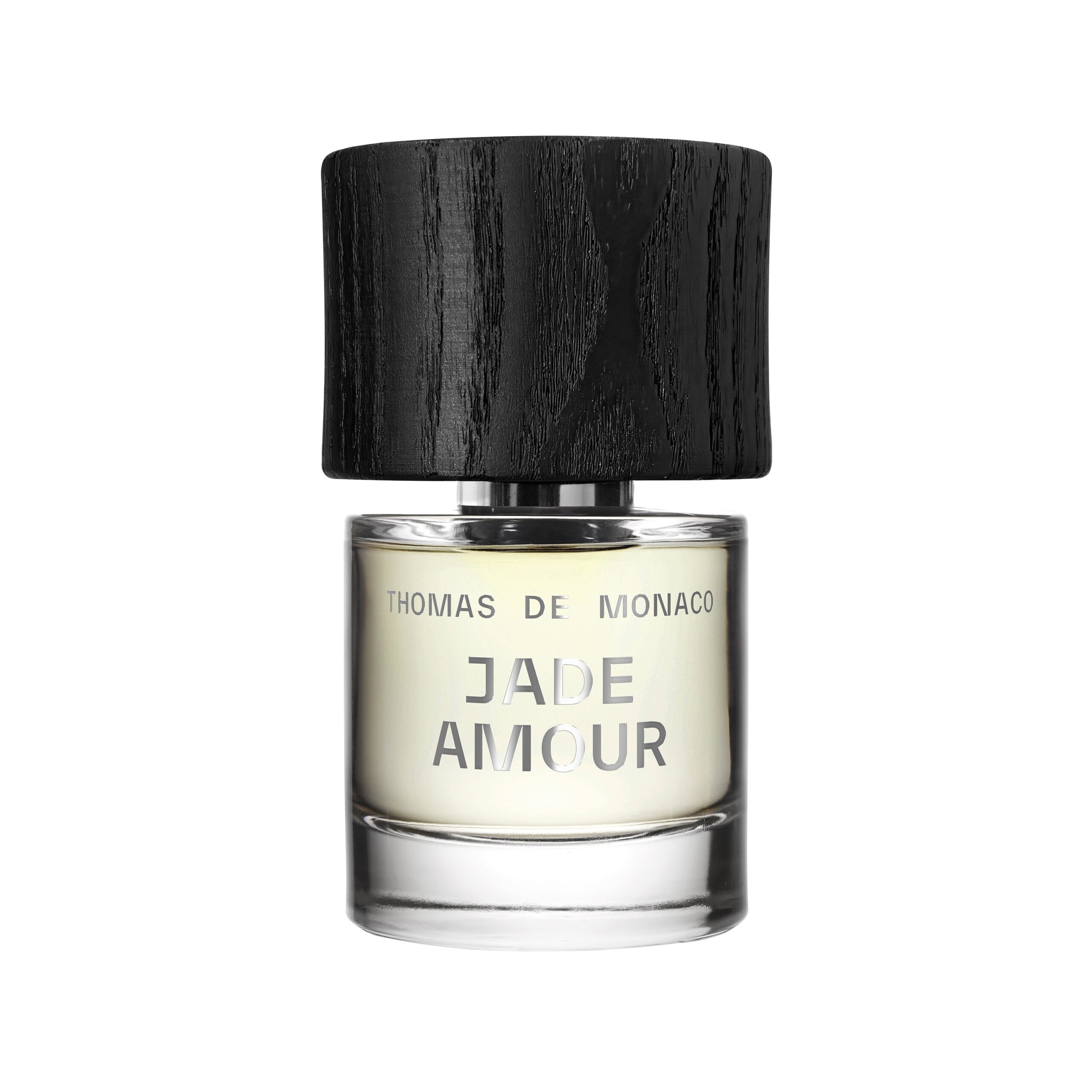 Thomas de Monaco Jade Amour Extrait 50 ml flakonas su juodu mediniu kamšteliu