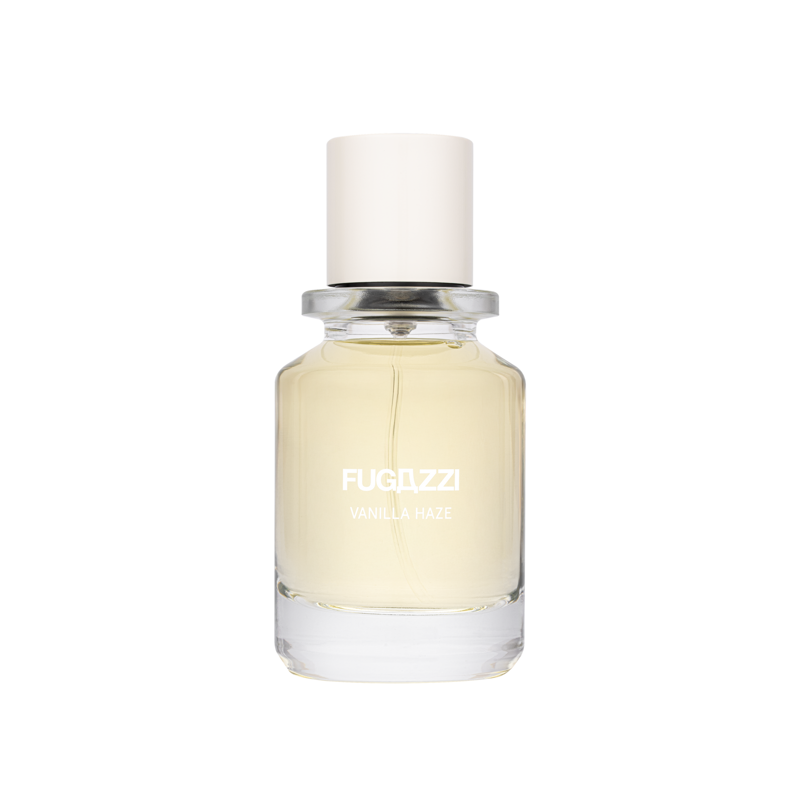 Fugazzi Vanilla Haze Eau de Parfum 50 ml skaidrus buteliukas ant balto fono