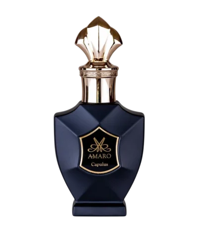 Amaro Capulus Extrait de Parfum 50 ml tamsiai mėlynas buteliukas