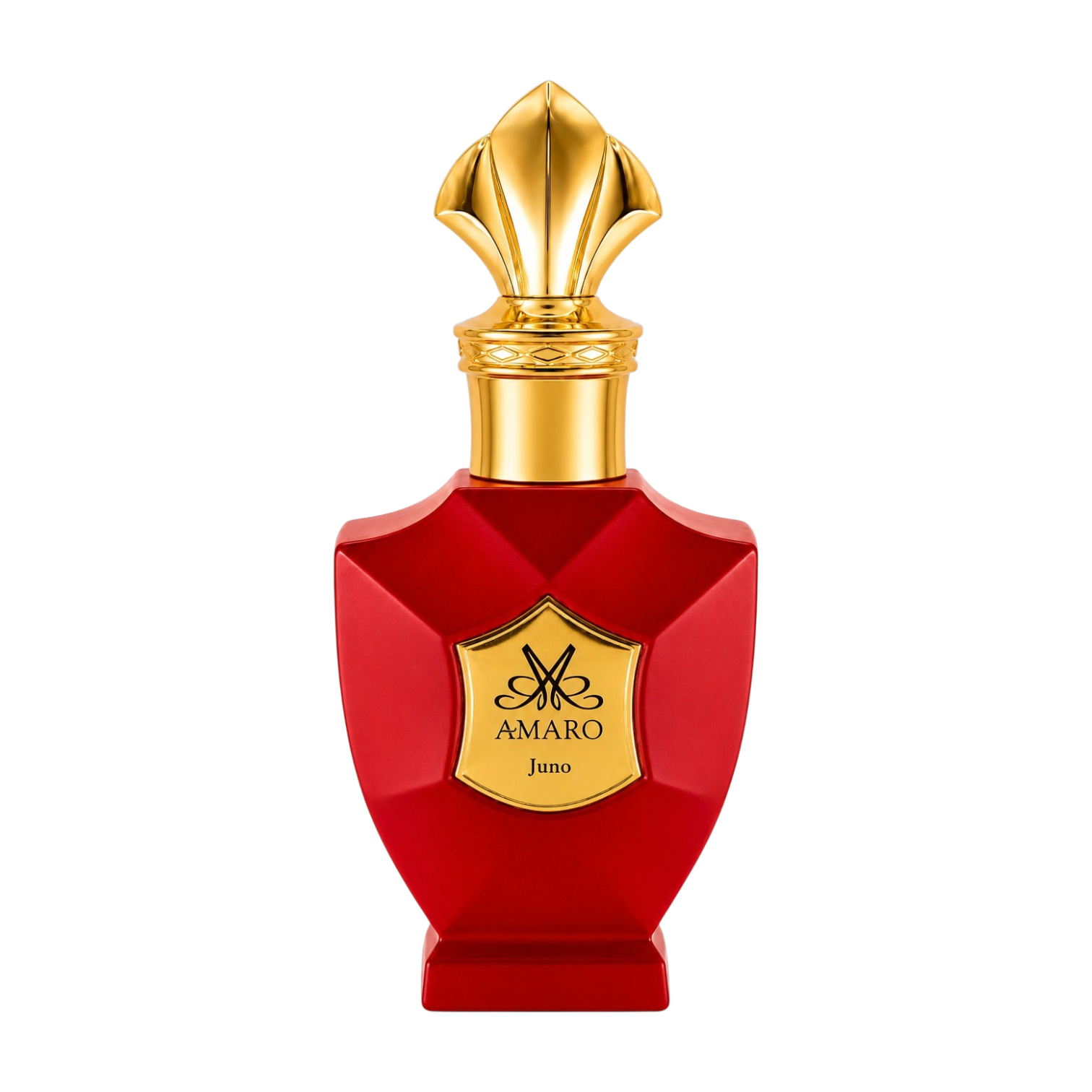 Amaro Juno Extrait de Parfum 50 ml raudonas buteliukas su auksine etikete