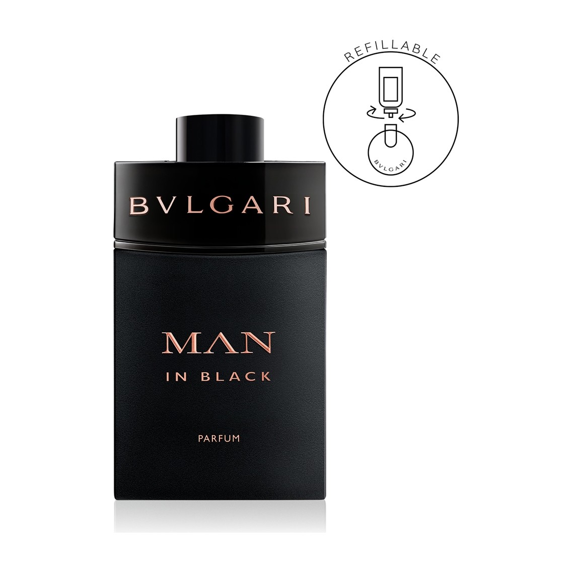 Bvlgari Man In Black Parfum 150 ml Refillable