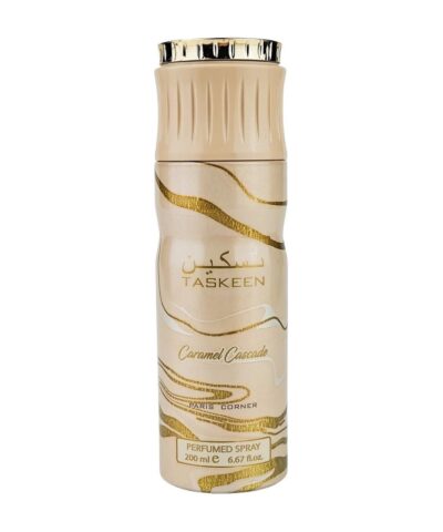 Paris Corner Taskeen Caramel Cascade Dezodorantas purškiklis 200 ml kvepalų buteliukas
