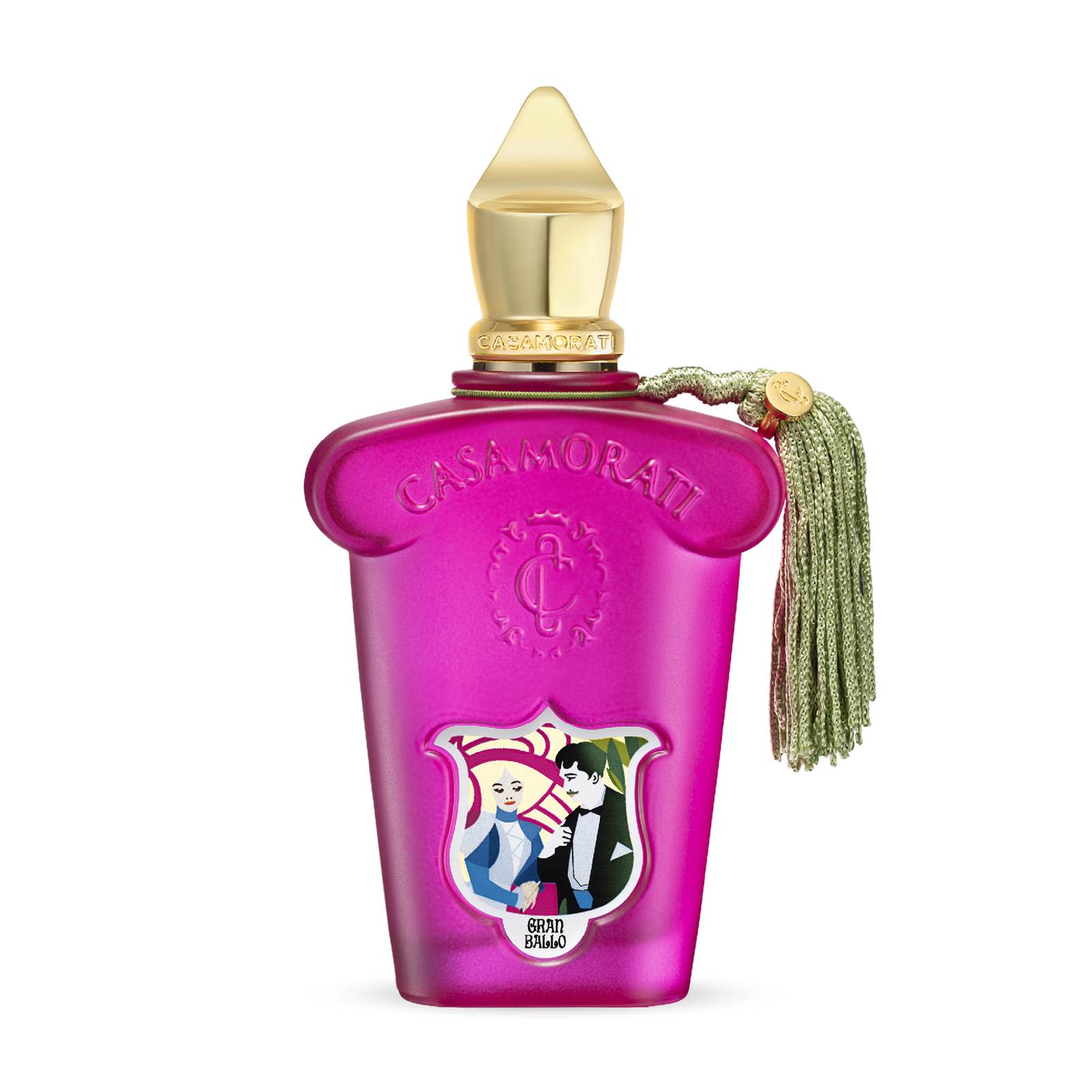 Xerjoff Casamorati Gran Ballo Eau de Parfum 100 ml, Casamorati buteliukas su auksiniu dangteliu
