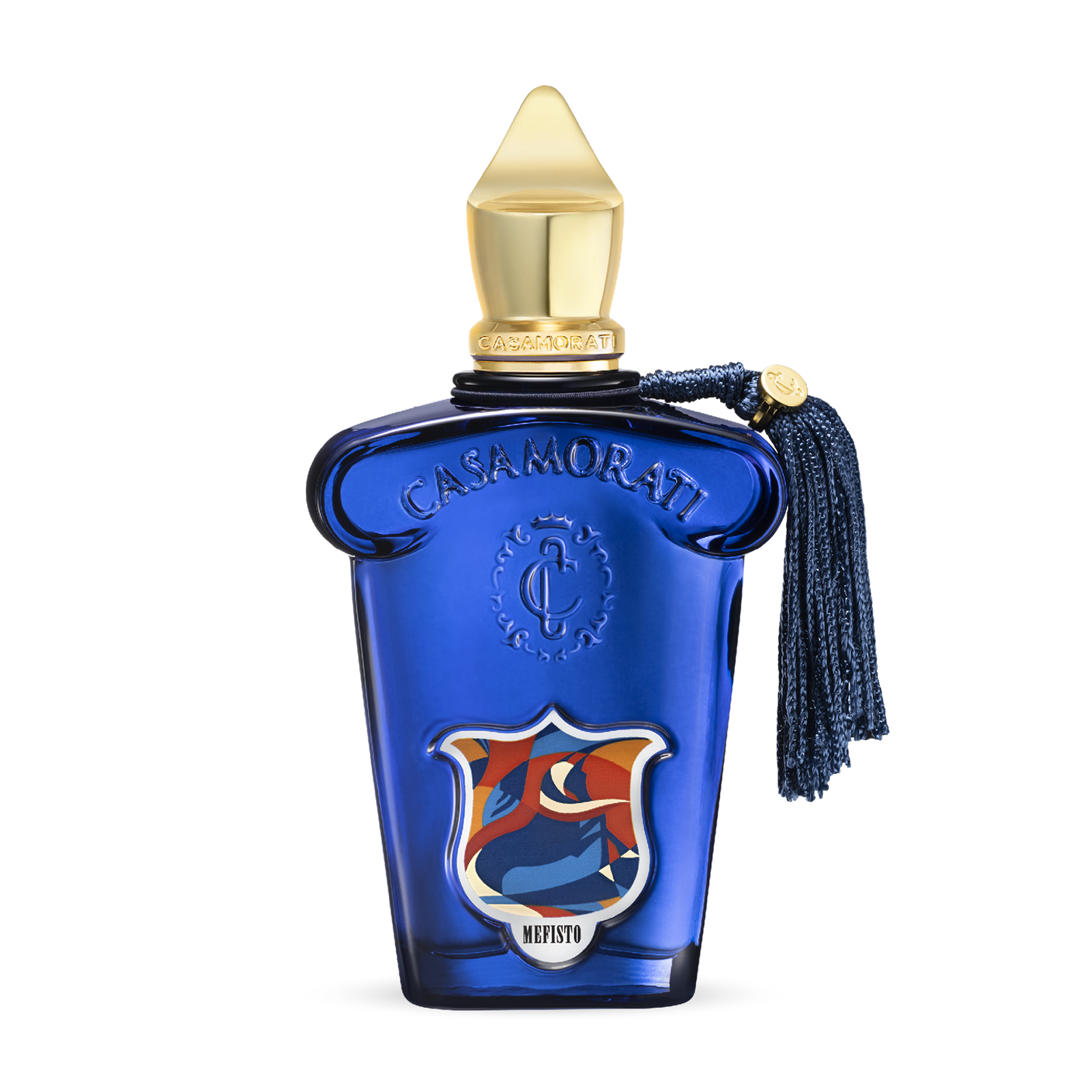 Xerjoff Casamorati Mefisto Eau de Parfum 100 ml, Casamorati buteliukas su auksiniu dangteliu