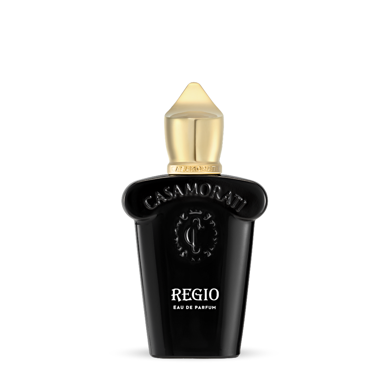 Xerjoff Casamorati Regio Eau de Parfum 30 ml, Casamorati buteliukas su auksiniu dangteliu