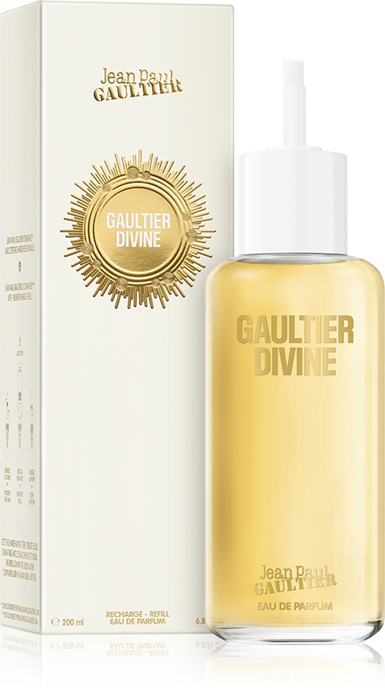 Jean Paul Gaultier Divine EDP Refill 200 ml papildymo buteliukas su dėžute