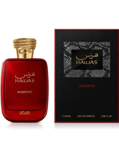 Rasasi Hawas Majestic EDP 100 ml buteliukas su juoda dėžute