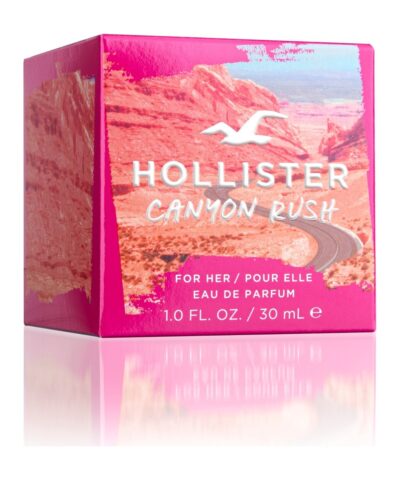 Hollister Canyon Rush For Her 30 ml dėžutė su kanjono vaizdu