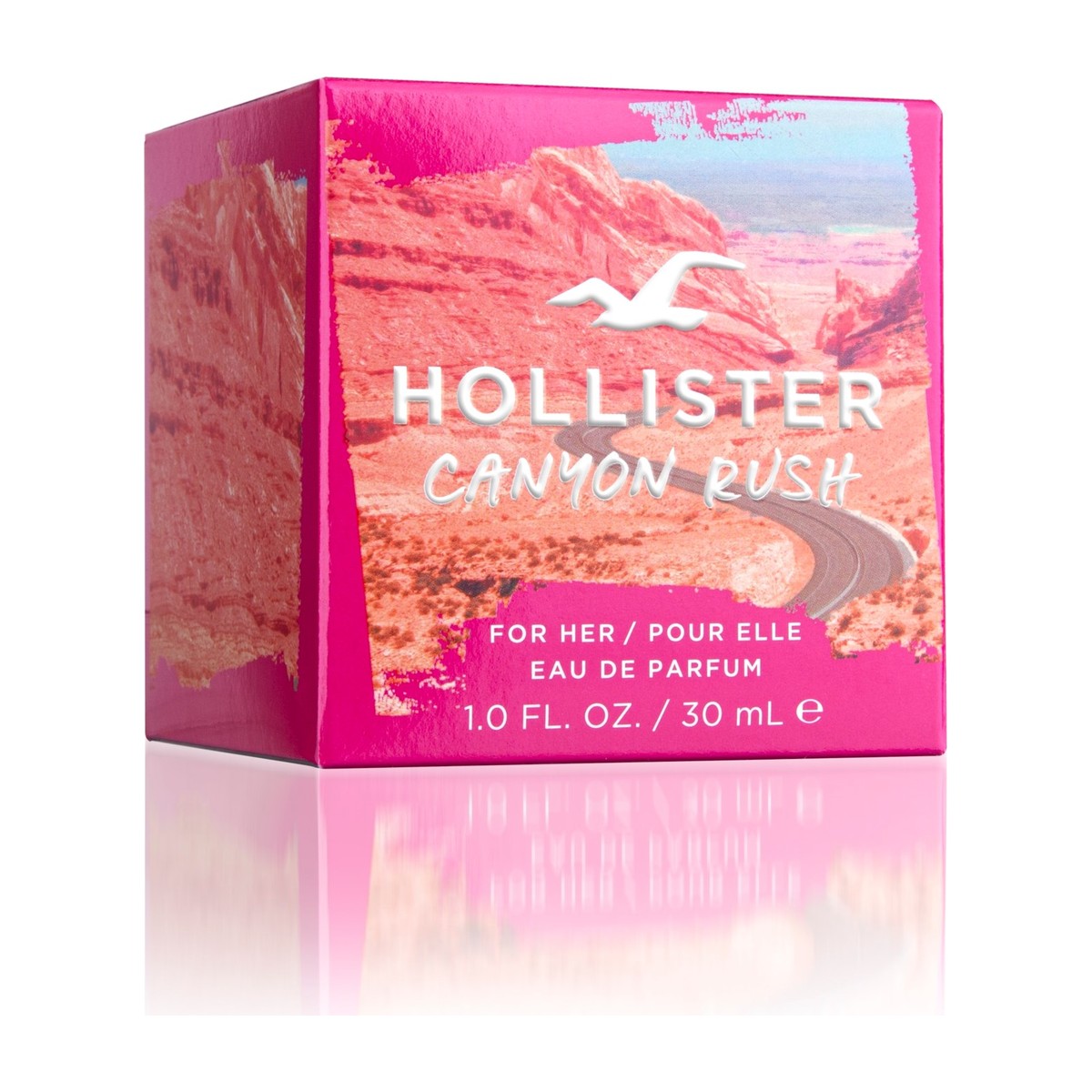 Hollister Canyon Rush For Her 30 ml dėžutė su kanjono vaizdu