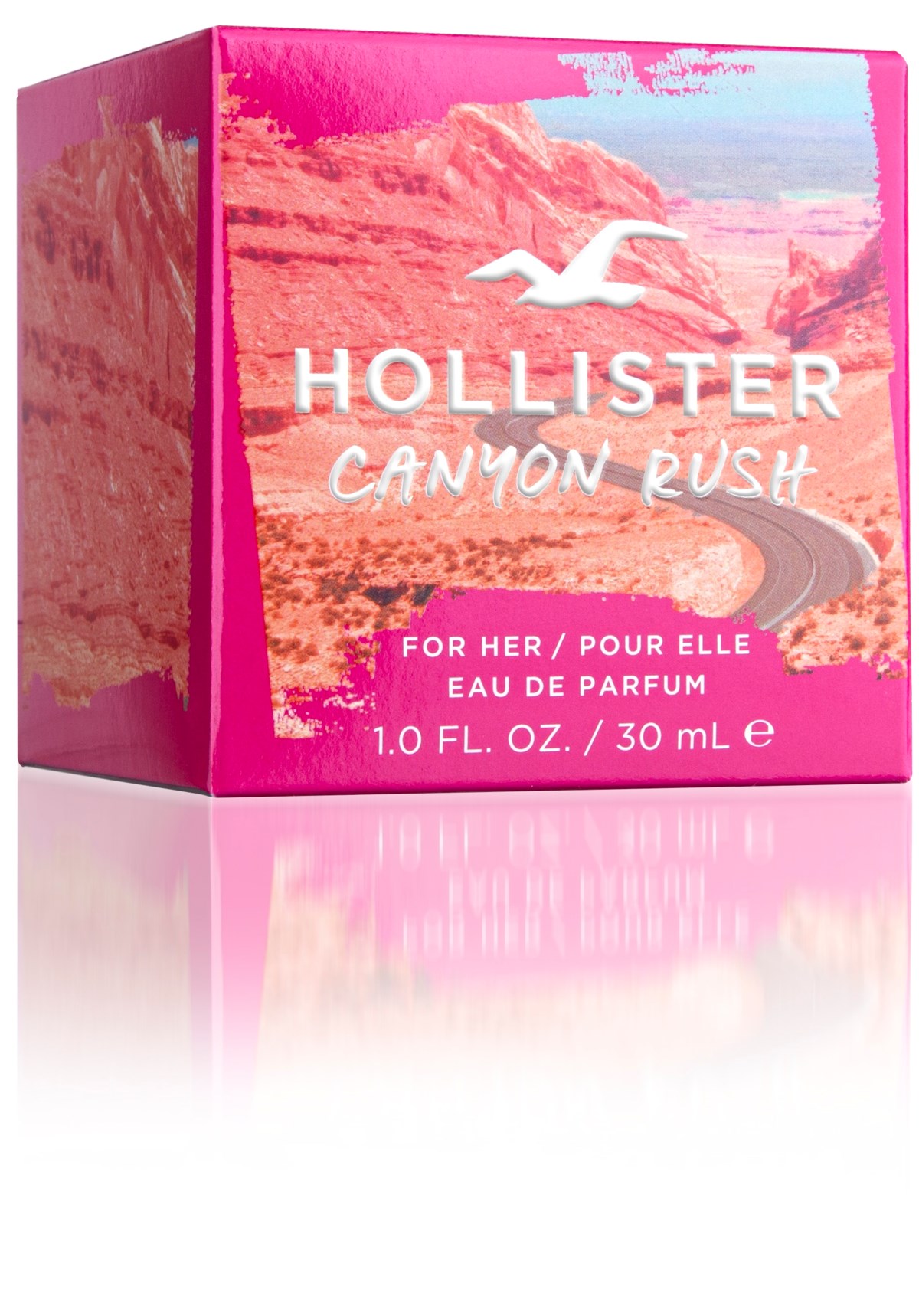 Hollister Canyon Rush For Her 30 ml dėžutė su kanjono vaizdu