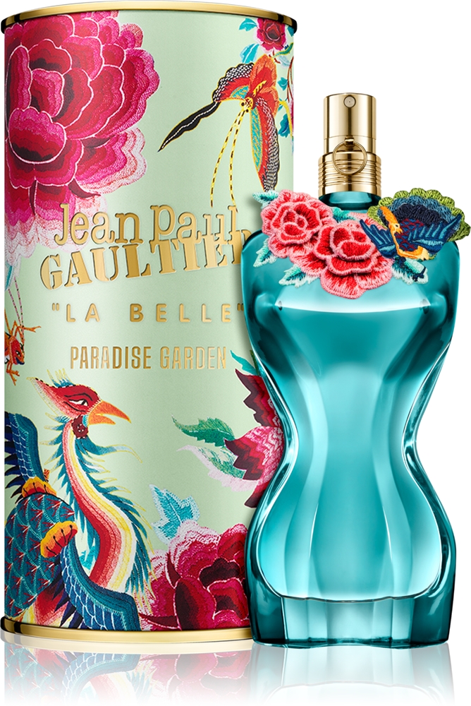 Jean Paul Gaultier La Belle Paradise Garden EDP 50 ml kvepalų buteliukas su dėžute