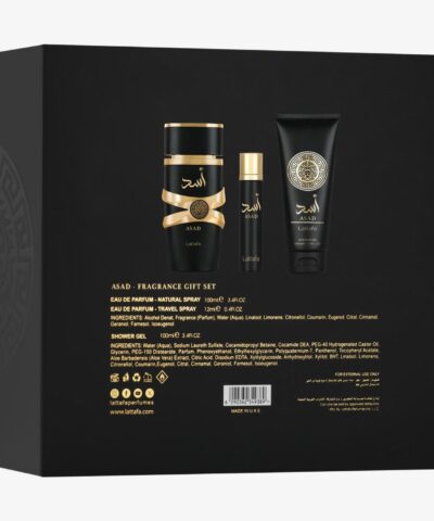 Lattafa Asad SET 100 ml Set III.