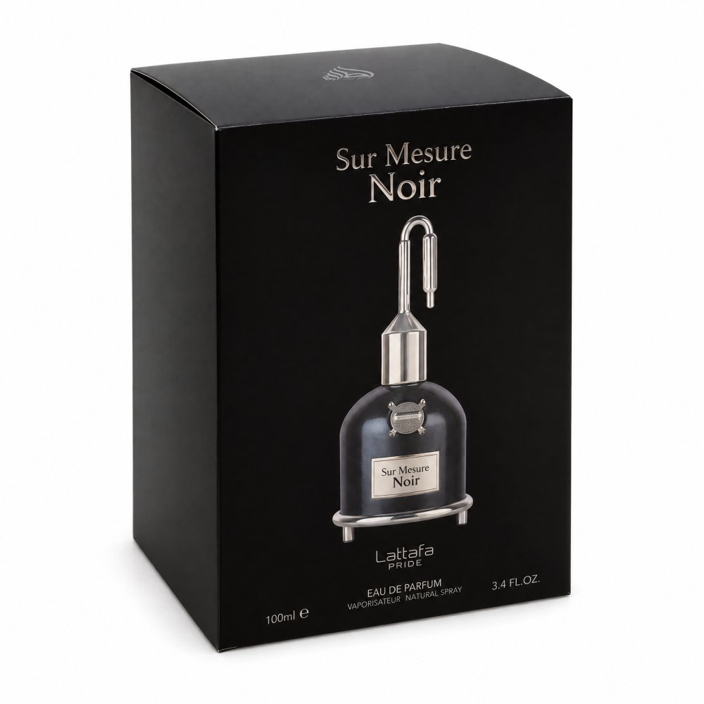 Lattafa Pride Sur Mesure Noir EDP 100 ml kvepalų buteliukas